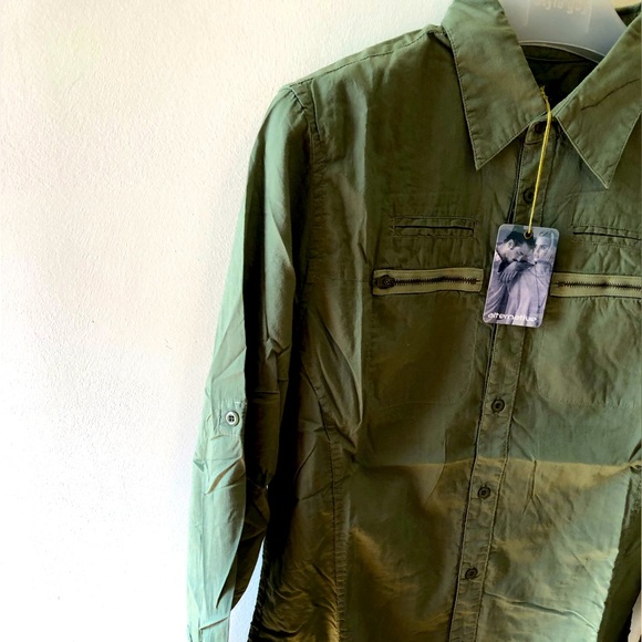 NEW Alternative Apparel Men’s Button Down Shirts NWT - Picture 3 of 4